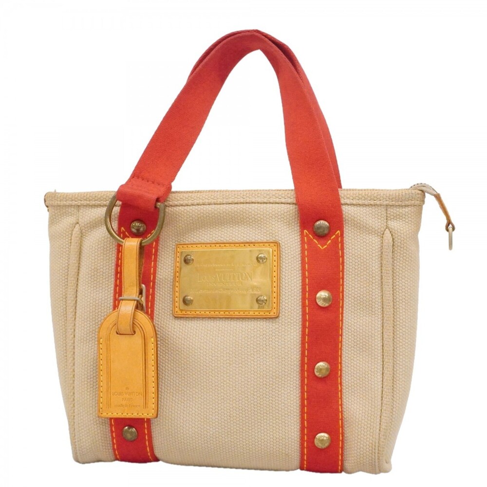 Louis Vuitton Antigua Cabas PM handbag, M40038, beige, women's. - Picture 1 of 13
